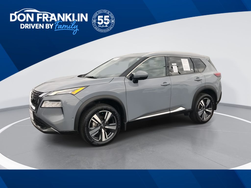 Boulder Gray Pearl 2023 Nissan Rogue SL AWD SUV / Crossover All-Wheel Drive Continuously Variable Transmission