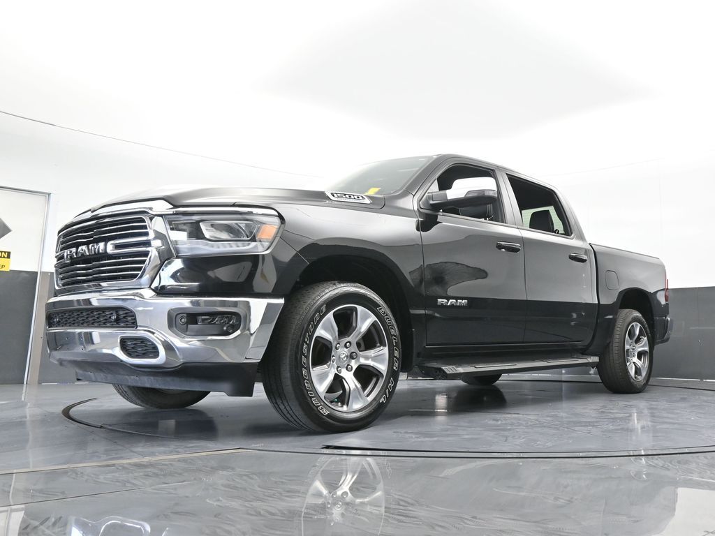Used 2023 Diamond Black Crystal Pearlcoat Ram Laramie image 63