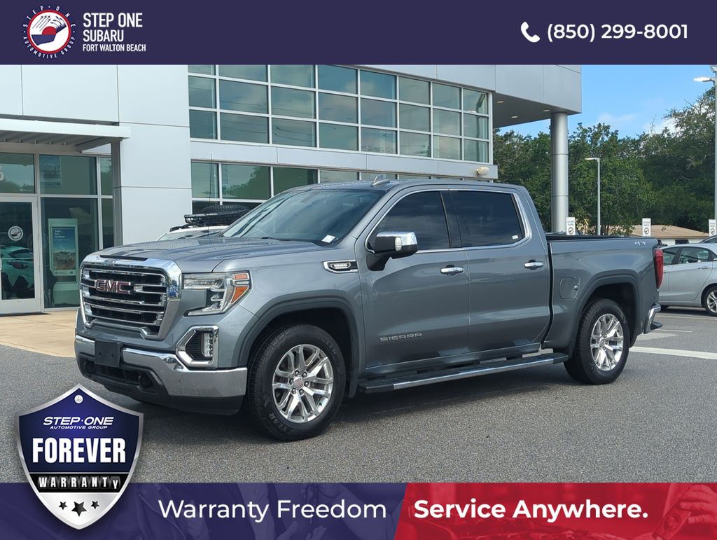 Gray (Satin Steel Metallic) 2020 GMC Sierra 1500 Pickup Truck Four-Wheel Drive Automatic