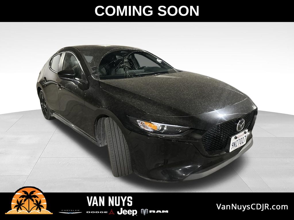 Jet Black 2025 Mazda MAZDA3 Hatchback Front-Wheel Drive 6-Speed Automatic