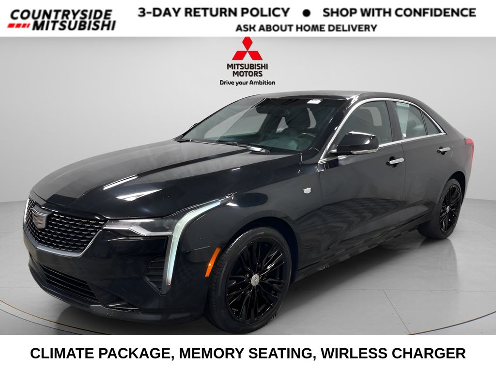 Black Raven 2023 Cadillac CT4 Premium Luxury AWD Sedan All-Wheel Drive 8-Speed Automatic