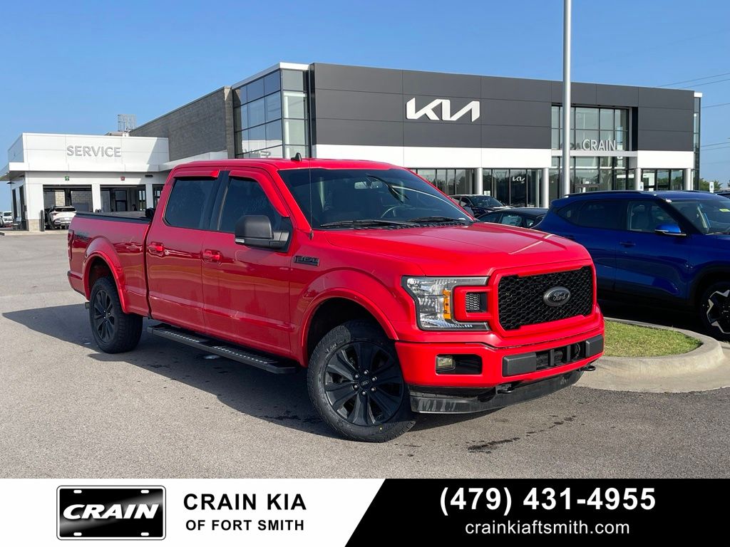 Race Red 2020 Ford F-150 Pickup Truck Four-Wheel Drive Automatic