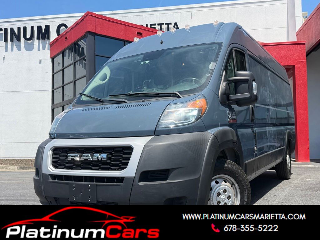 Gray 2021 RAM ProMaster Van Front-Wheel Drive 6-Speed Automatic