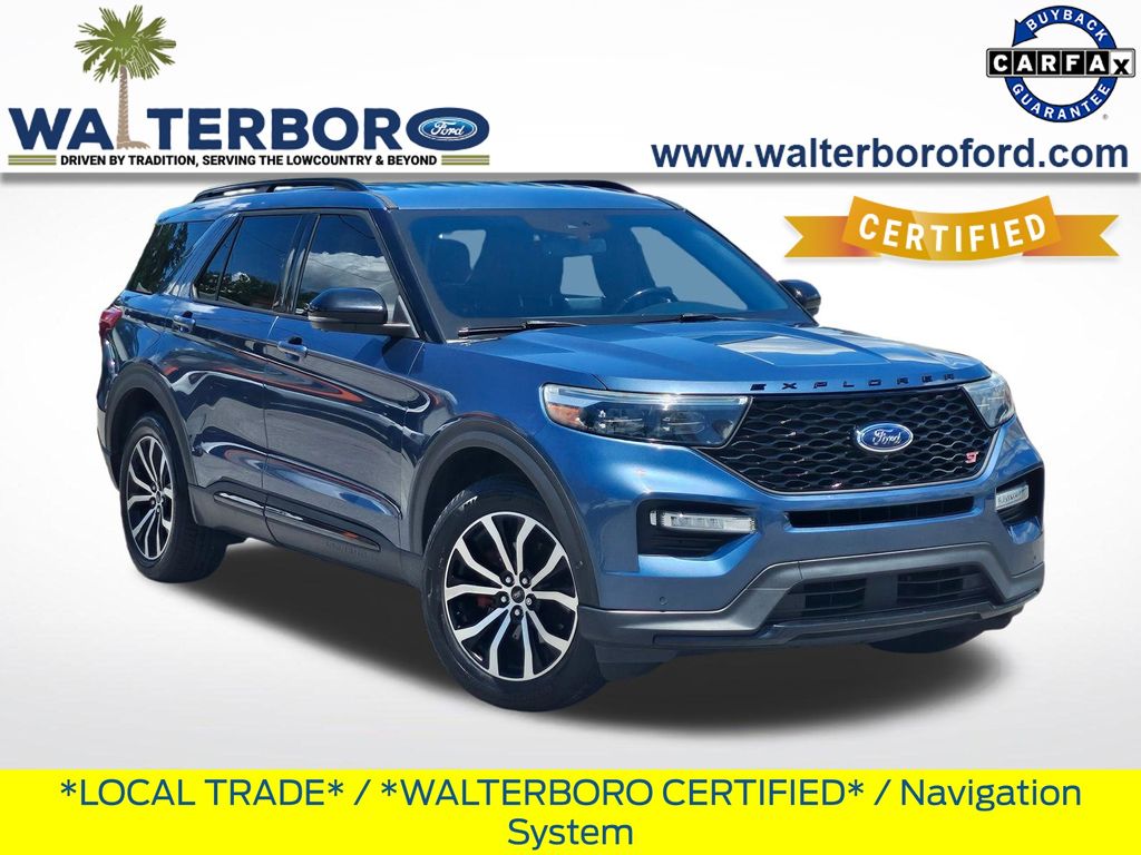 2020 Ford Explorer ST Blue at Matthews Motors of Wilmington