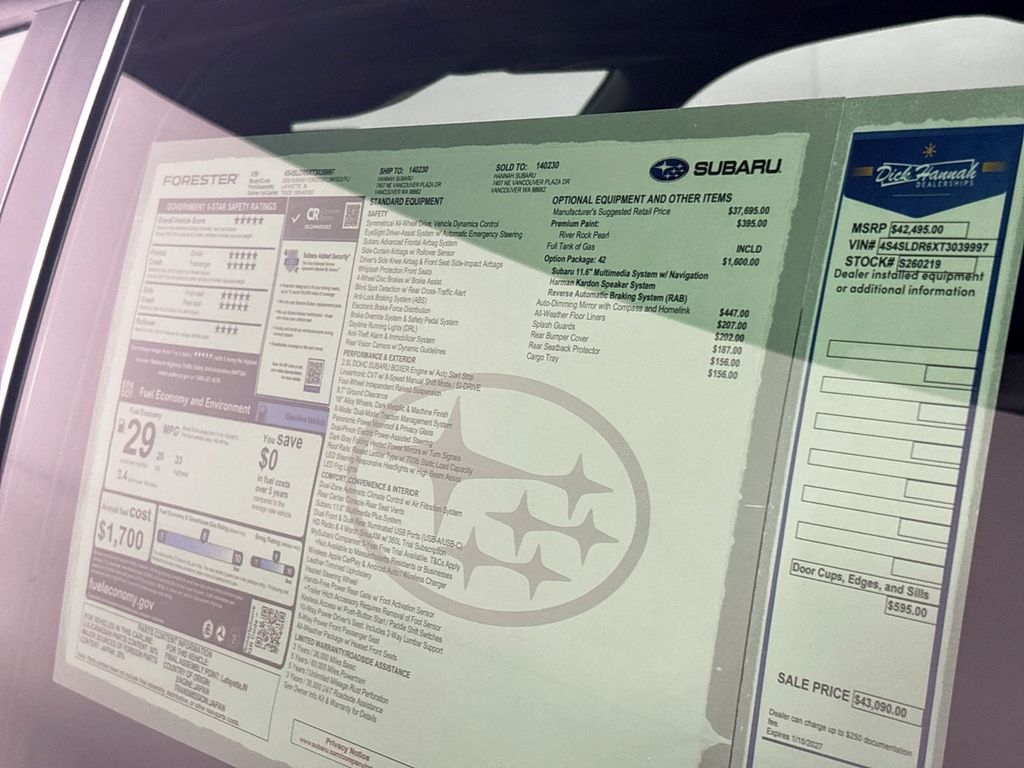 2026 Subaru Forester Limited