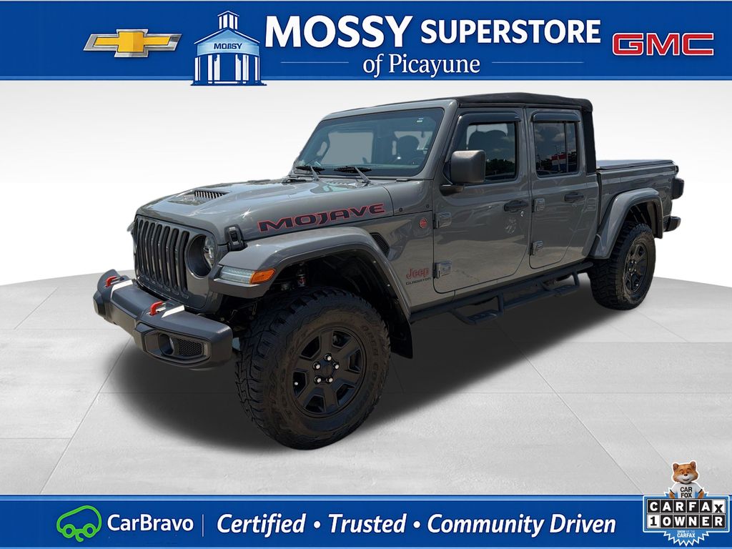 Sting-Gray Clearcoat 2021 Jeep Gladiator Pickup Truck Four-Wheel Drive 8-Speed Automatic