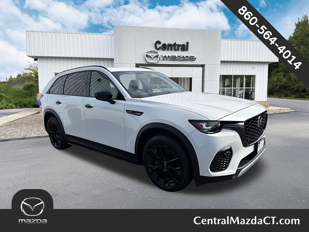 Rhodium White Premium 2025 Mazda CX-70 3.3 Turbo Premium Plus AWD SUV / Crossover All-Wheel Drive 8-Speed Automatic