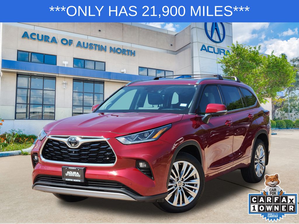 Red (Ruby Flare Pearl) 2024 Toyota Highlander SUV / Crossover All-Wheel Drive 8-Speed Automatic