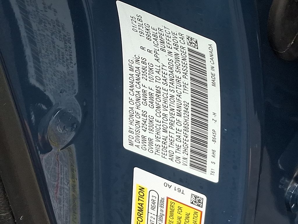 Thumbnail: 2025 Honda Civic - 28