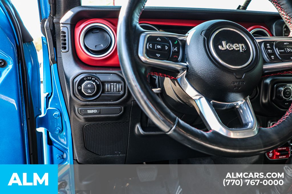 Used 2021 Blue Jeep Rubicon image 23