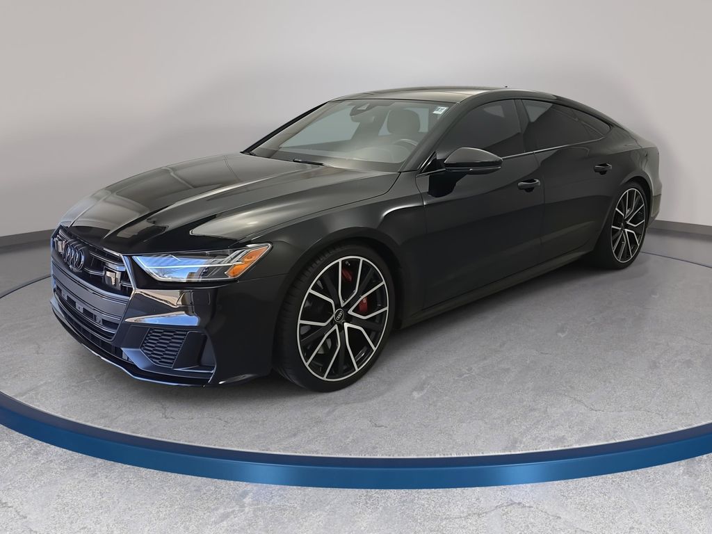 Mythos Black Metallic 2022 Audi S7 2.9T quattro Prestige AWD Sedan All-Wheel Drive 8-Speed Automatic
