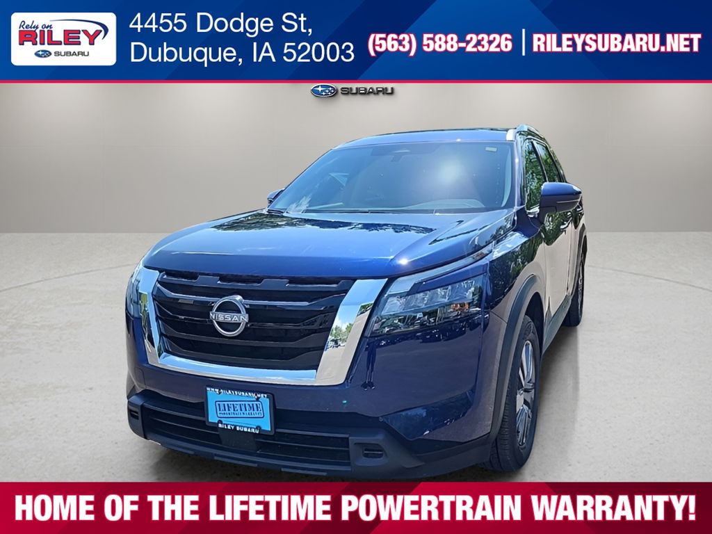 Deep Ocean Blue Pearl 2025 Nissan Pathfinder SUV / Crossover Front-Wheel Drive 9-Speed Automatic
