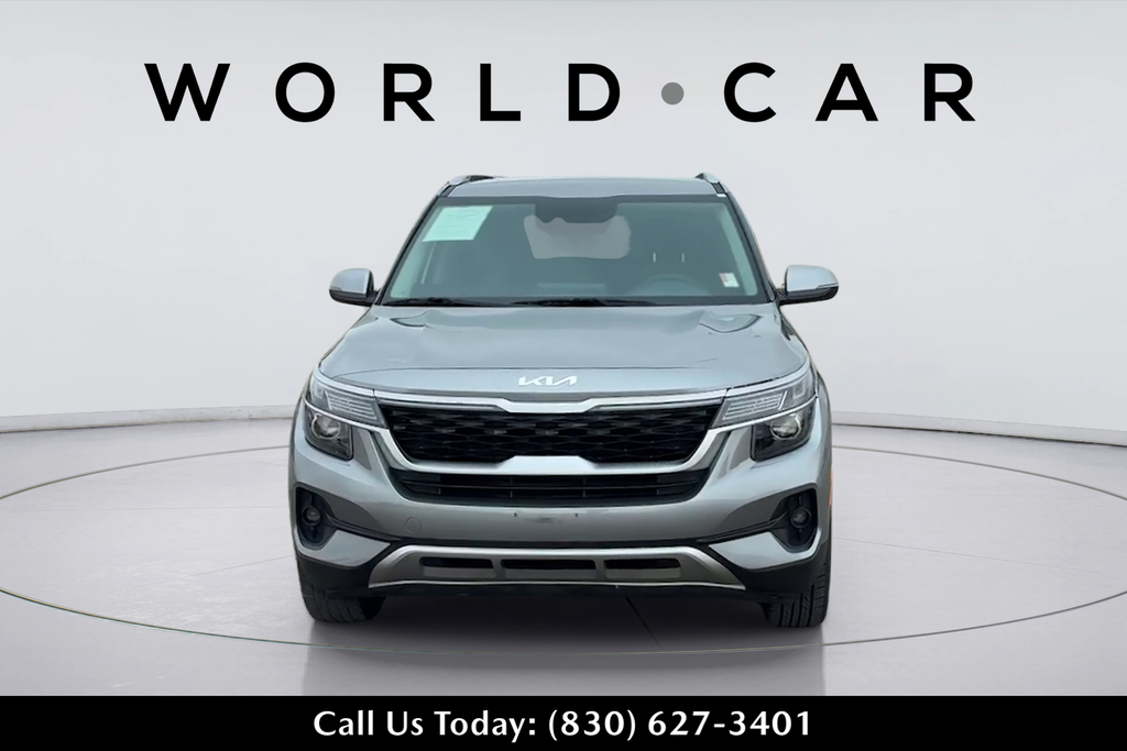 Steel Gray 2023 Kia Seltos S FWD SUV / Crossover Front-Wheel Drive Continuously Variable Transmission