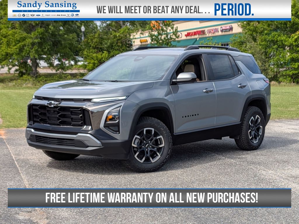 Sterling Gray Metallic 2026 Chevrolet Equinox ACTIV FWD SUV / Crossover Front-Wheel Drive Continuously Variable Transmission