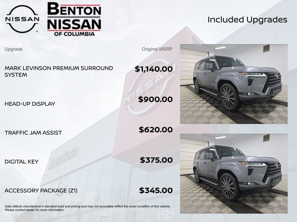 2024 Gray Pearl Lexus GX 550 Luxury 4X4 SUV