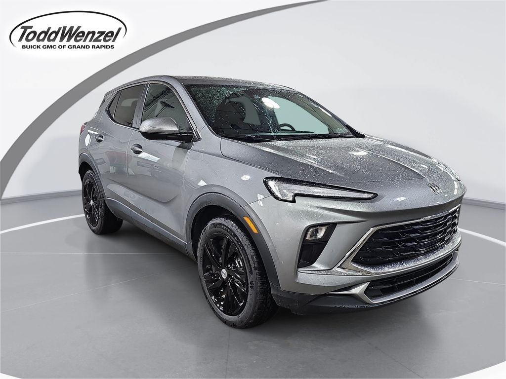 Moonstone Gray Metallic 2024 Buick Encore GX SUV / Crossover Front-Wheel Drive Continuously Variable Transmission