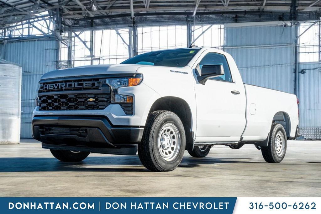 Summit White 2026 Chevrolet Silverado 1500 Pickup Truck 4X2 Automatic