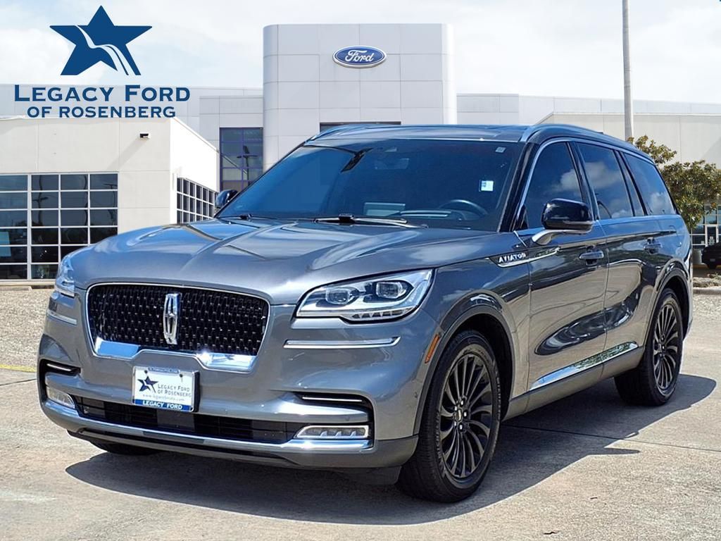 Gray 2021 Lincoln Aviator Reserve RWD SUV / Crossover Rear-Wheel Drive Automatic