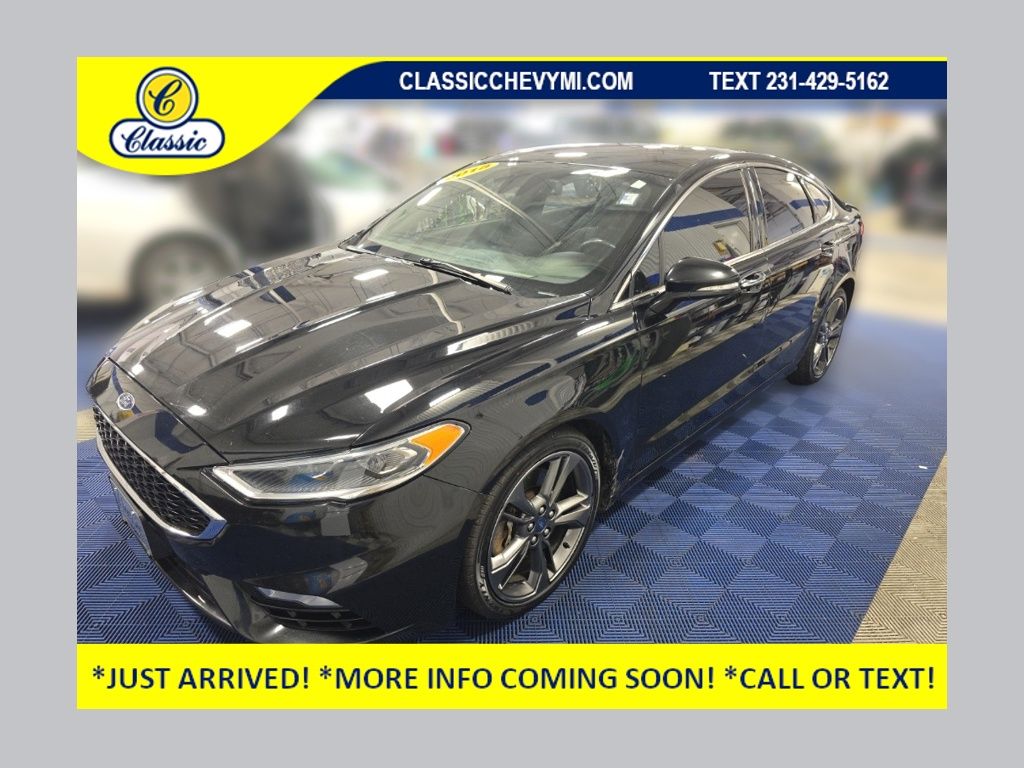 Shadow Black 2018 Ford Fusion Sedan All-Wheel Drive 6-Speed Automatic