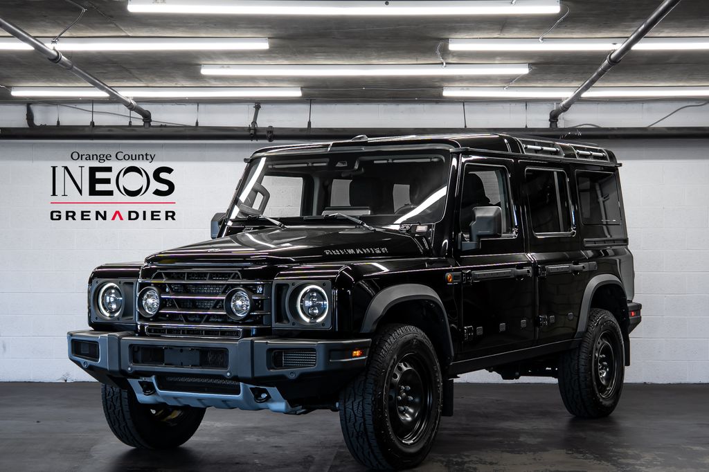 Inky Black 2024 Ineos Grenadier SUV / Crossover Four-Wheel Drive 8-Speed Automatic