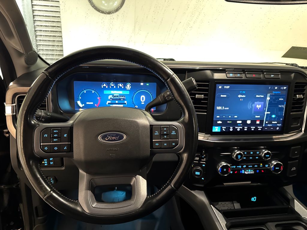 Certified Used 2023 Black Ford Lariat image 8