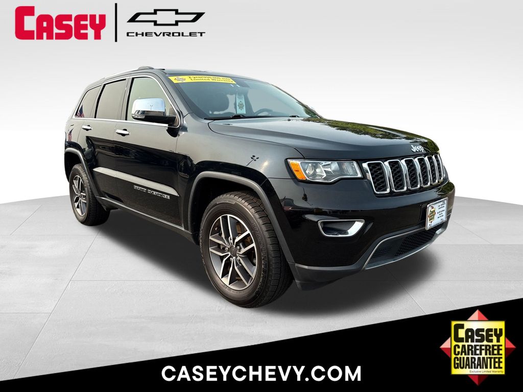 Diamond Black 2021 Jeep Grand Cherokee SUV / Crossover Four-Wheel Drive 8-Speed Automatic
