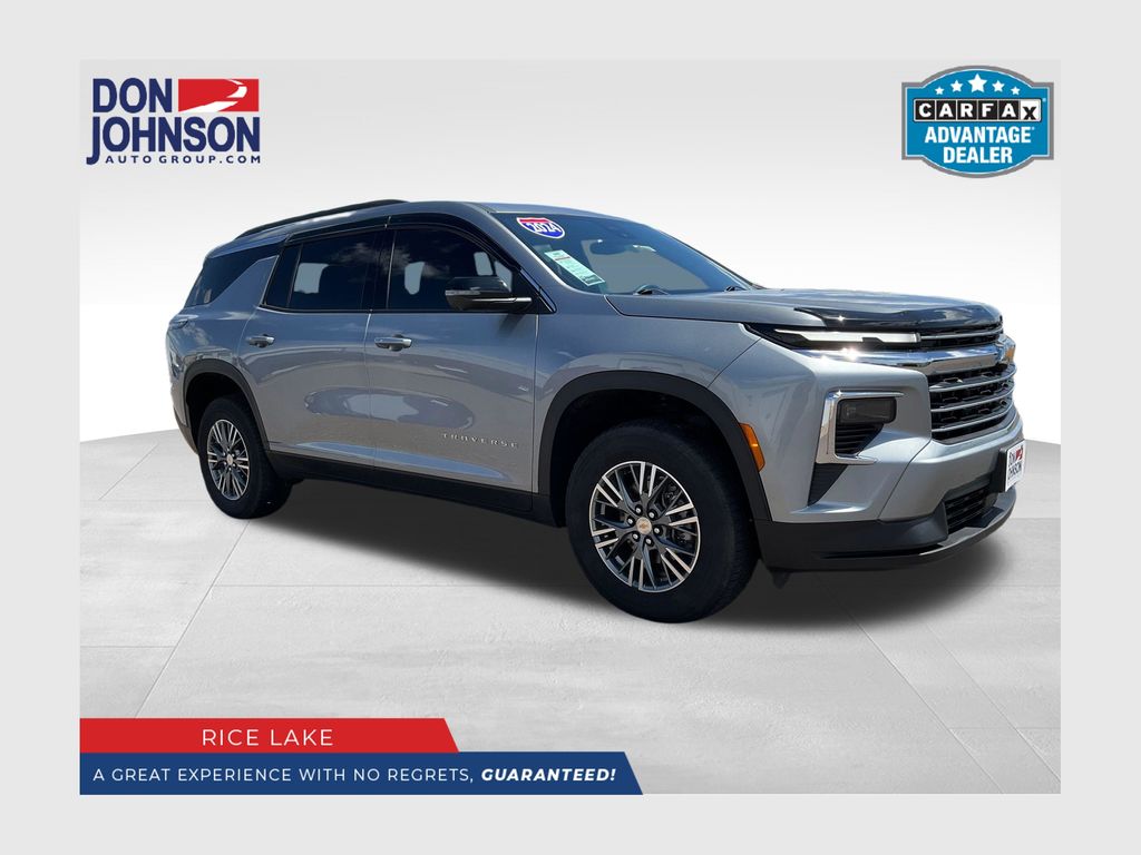 Sterling Gray Metallic 2024 Chevrolet Traverse SUV / Crossover Four-Wheel Drive 8-Speed Automatic