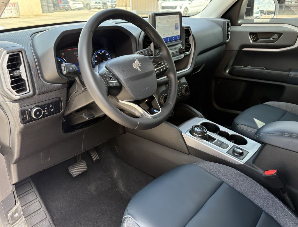 2024 Ford Bronco Sport Outer Banks White at Joe Myers Mazda Kia