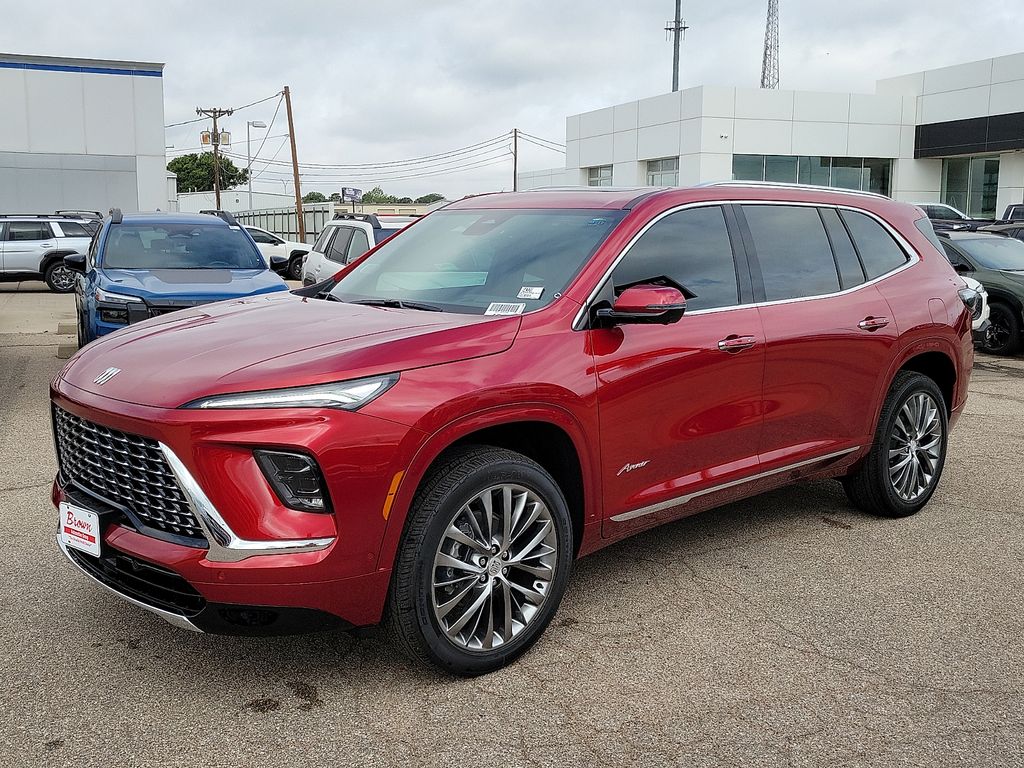 2026 Buick Enclave Avenir Red at Brown Buick GMC