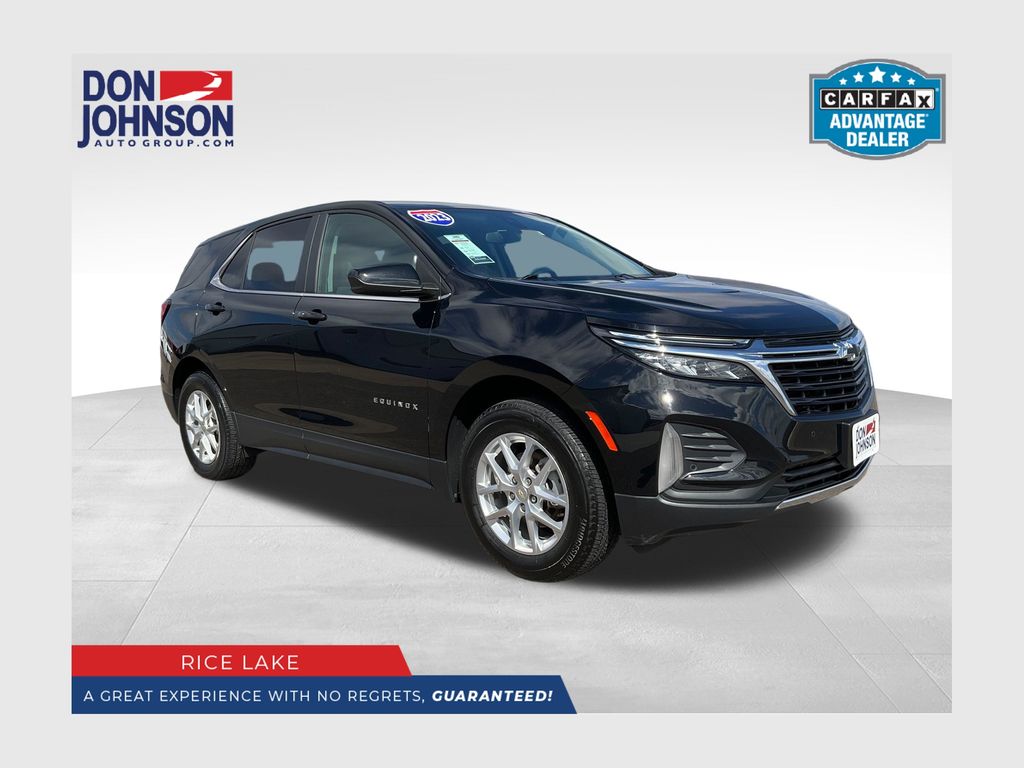 Mosaic Black Metallic 2023 Chevrolet Equinox SUV / Crossover Four-Wheel Drive 6-Speed Automatic Overdrive