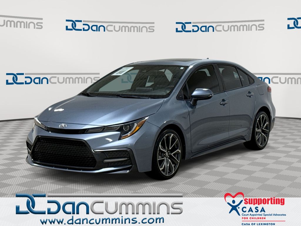 Celestite 2020 Toyota Corolla Sedan Front-Wheel Drive Continuously Variable Transmission