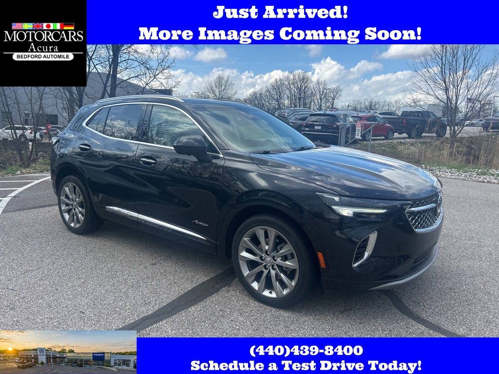 Black (Ebony Twilight Metallic) 2022 Buick Envision Avenir FWD SUV / Crossover Front-Wheel Drive 9-Speed Automatic