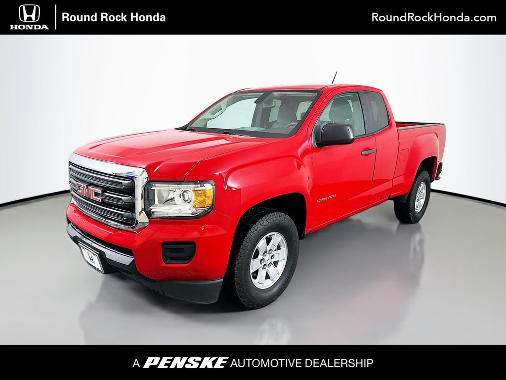 Cardinal Red 2020 GMC Canyon Extended Cab RWD Pickup Truck 4X2 6-Speed Automatic