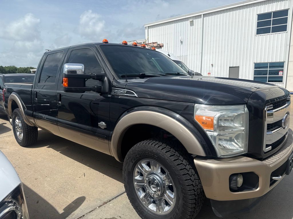 Tuxedo Black Metallic 2014 Ford F-250 Super Duty Pickup Truck Four-Wheel Drive 6-Speed Automatic Overdrive
