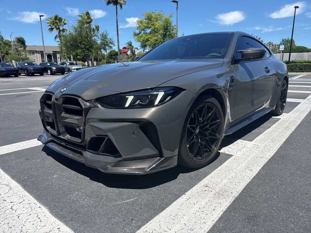 Dravit Gray Metallic 2025 BMW M4 Competition xDrive Coupe AWD Coupe All-Wheel Drive 8-Speed Automatic