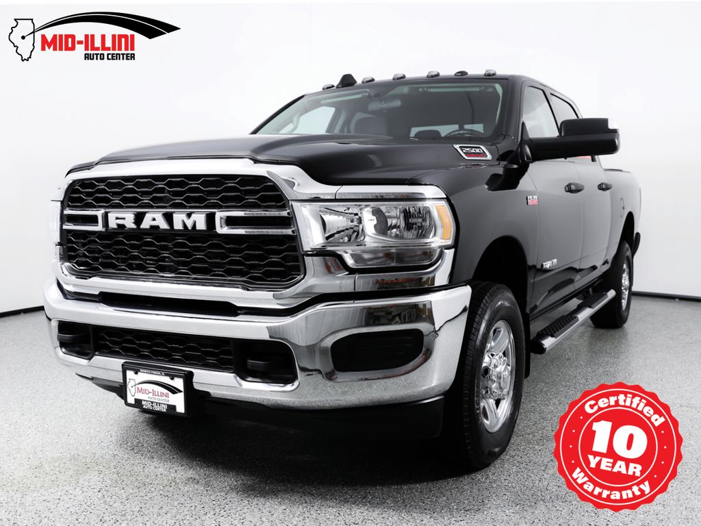 Diamond Black Crystal Pearlcoat 2020 RAM 2500 Tradesman Crew Cab 4WD Pickup Truck Four-Wheel Drive 8-Speed Automatic