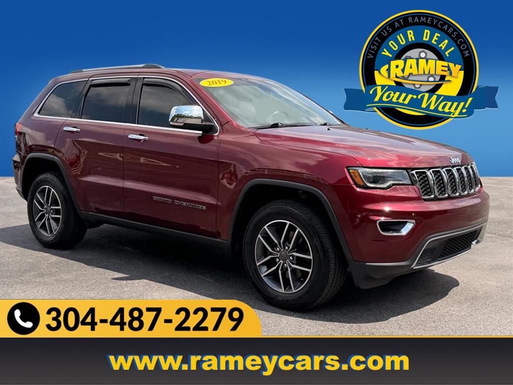 Velvet Red Pearlcoat 2019 Jeep Grand Cherokee SUV / Crossover Four-Wheel Drive 8-Speed Automatic
