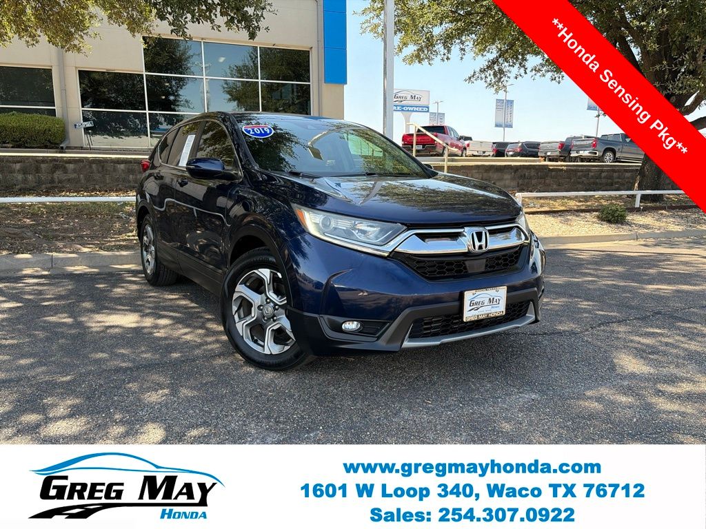 2019 Honda CR-V EX-L Blue at Greg May Honda