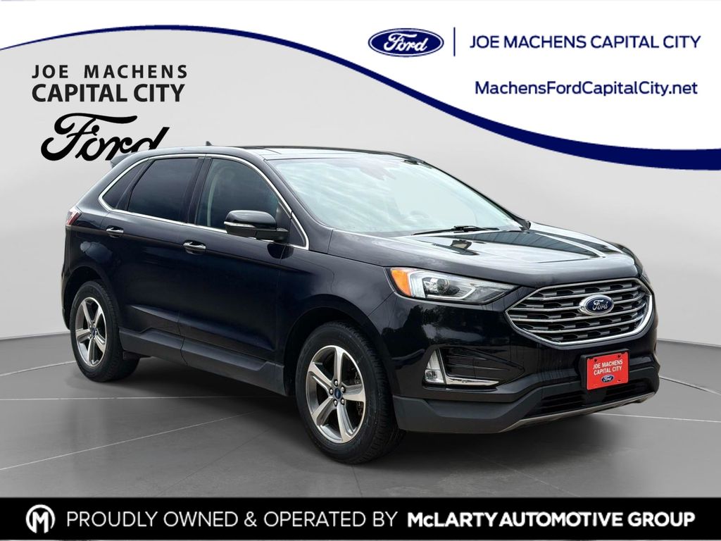 Agate Black 2020 Ford Edge SUV / Crossover All-Wheel Drive 8-Speed Automatic