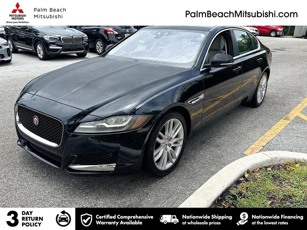 Black 2016 Jaguar XF 35t Prestige RWD Sedan Rear-Wheel Drive 8-Speed Automatic