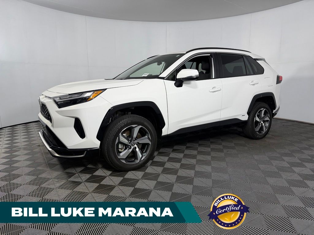 Ice Cap 2025 Toyota RAV4 Plug-in Hybrid SUV / Crossover All-Wheel Drive Continuously Variable Transmission