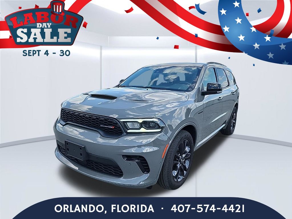 Vapor Gray 2025 Dodge Durango SUV / Crossover All-Wheel Drive 8-Speed Automatic