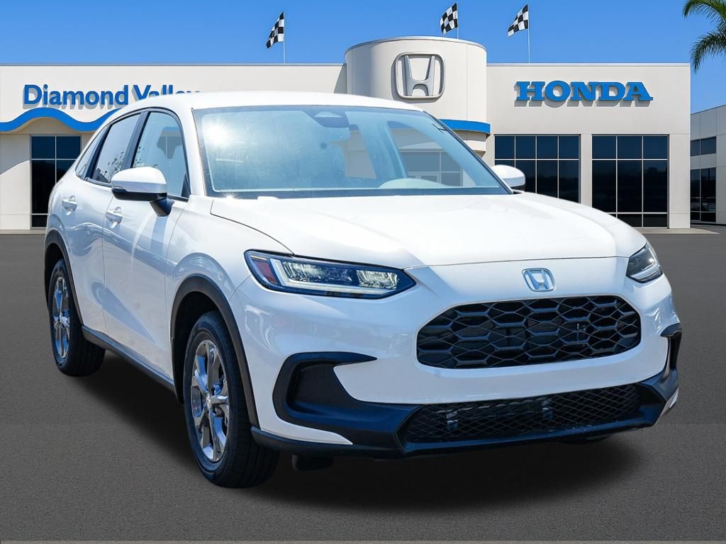 Platinum White Pearl 2027 Honda HR-V SUV / Crossover Front-Wheel Drive Continuously Variable Transmission