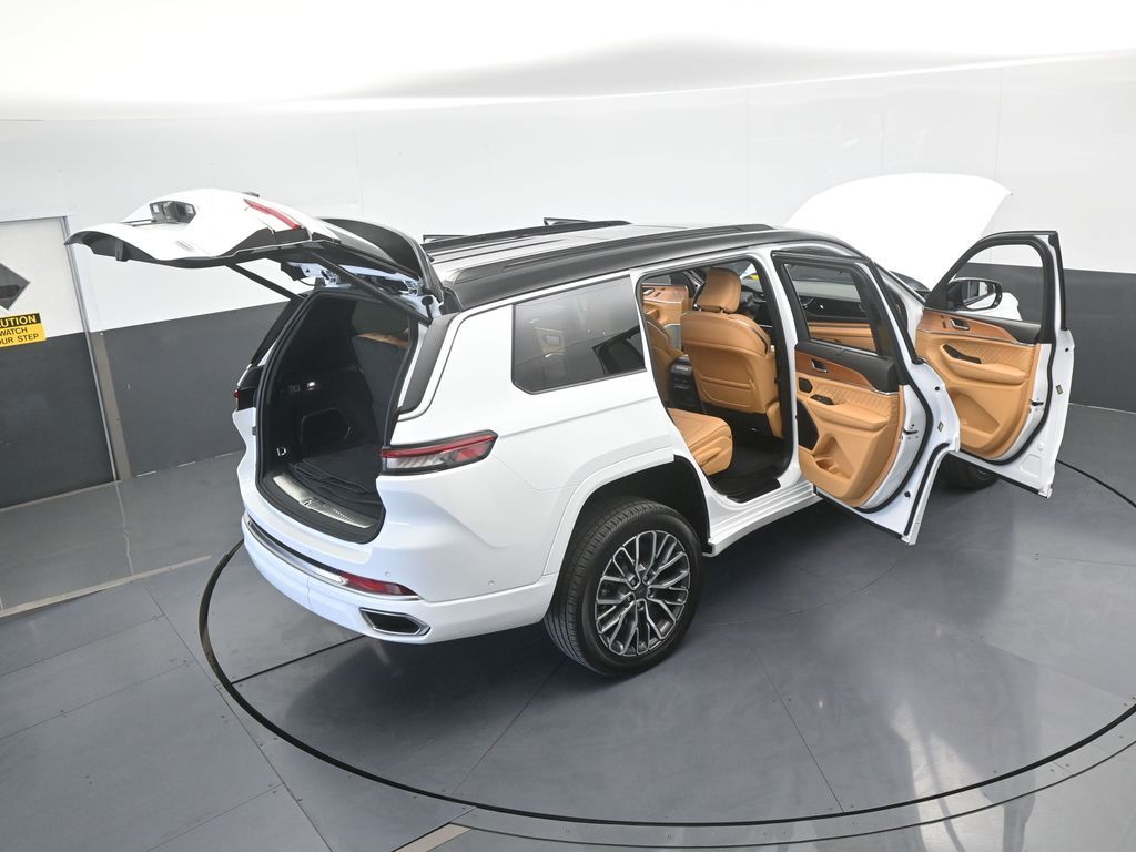 New 2025 Bright White Clearcoat Jeep Summit image 92