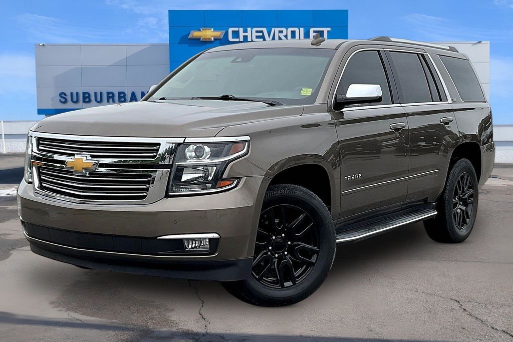 Brownstone Metallic 2015 Chevrolet Tahoe SUV / Crossover Four-Wheel Drive 6-Speed Automatic Overdrive