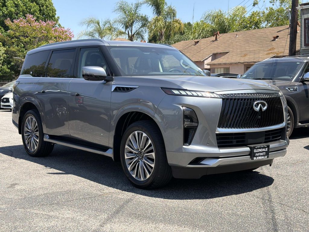 Dynamic Metal 2025 INFINITI QX80 Sensory 4WD SUV / Crossover All-Wheel Drive 9-Speed Automatic