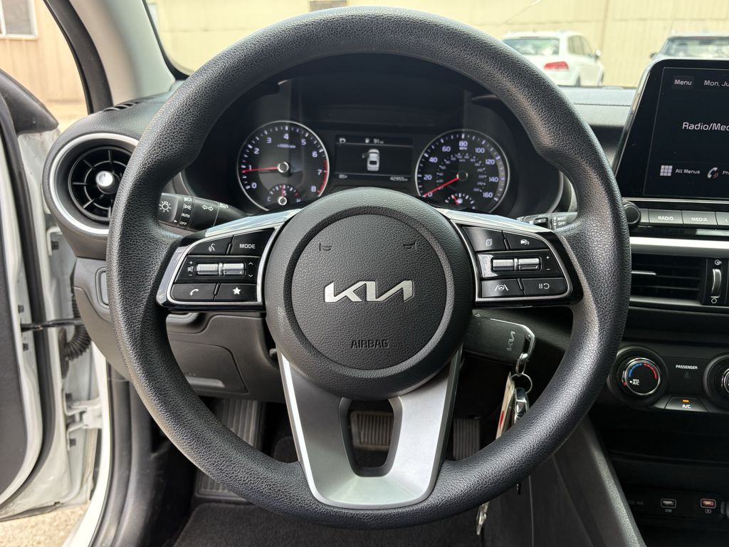2024 Kia Forte LXS White at DeMontrond Auto Country