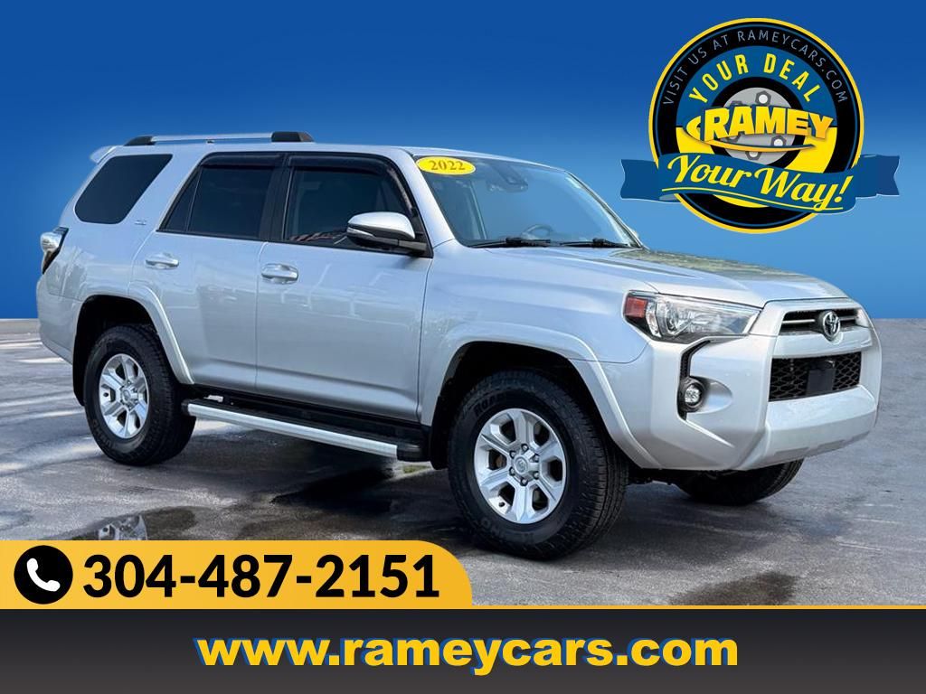 Classic Silver Metallic 2022 Toyota 4Runner SUV / Crossover Four-Wheel Drive 5-Speed Automatic