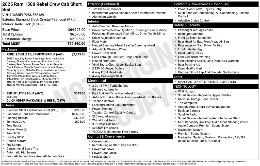 Used 2025 Ram 1500 Truck