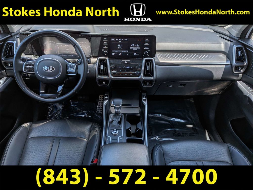 2021 Kia Sorento S White at Stokes Mazda